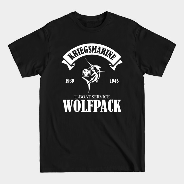 Discover Kriegsmarine U-boat Service Wolfpack - Ww2 Uboat Submarine - T-Shirt