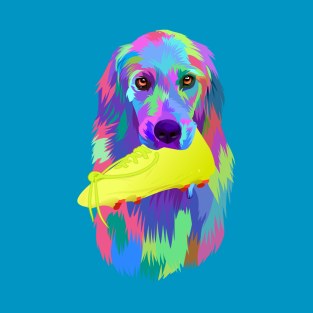 colorful dog rainbow T-Shirt