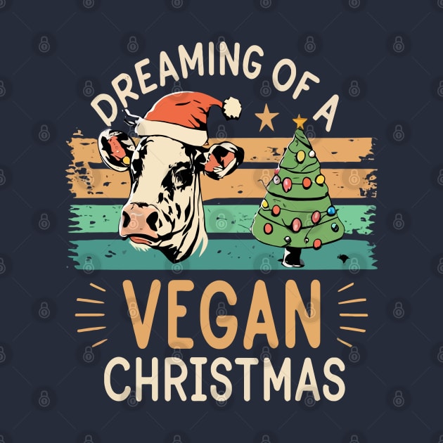 I'm Dreaming of a Vegan Christmas Funny Men Women by rhazi mode plagget