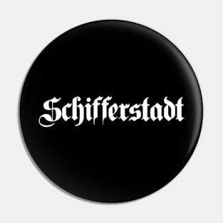 Schifferstadt written with gothic font Pin