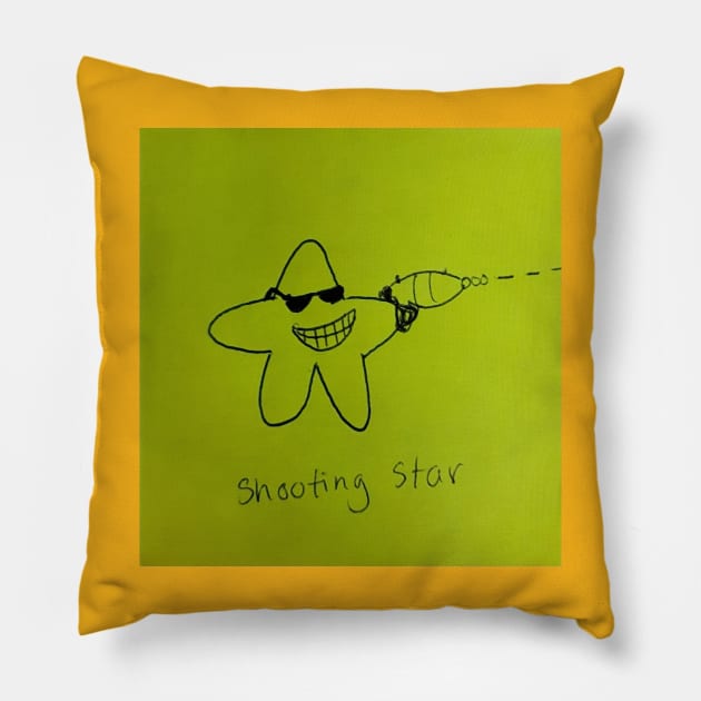 Shooting Star Pillow by CINEMA 911