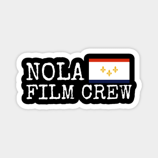 NOLA Film Crew Flag 1 Magnet