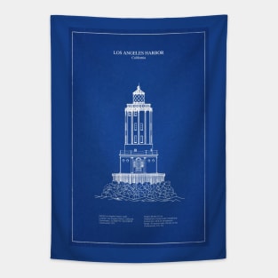 Los Angeles Harbor Lighthouse - California - AD Tapestry