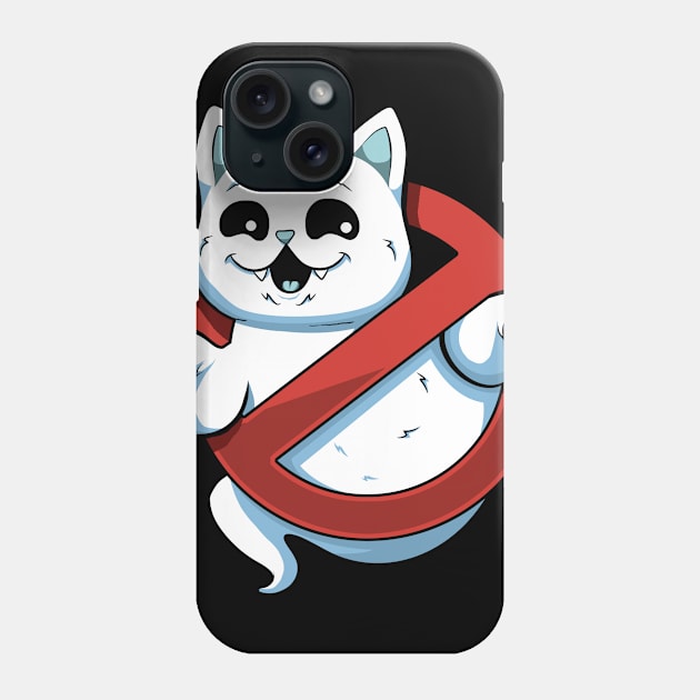 funny cat halloween for kids Phone Case by the house of parodies