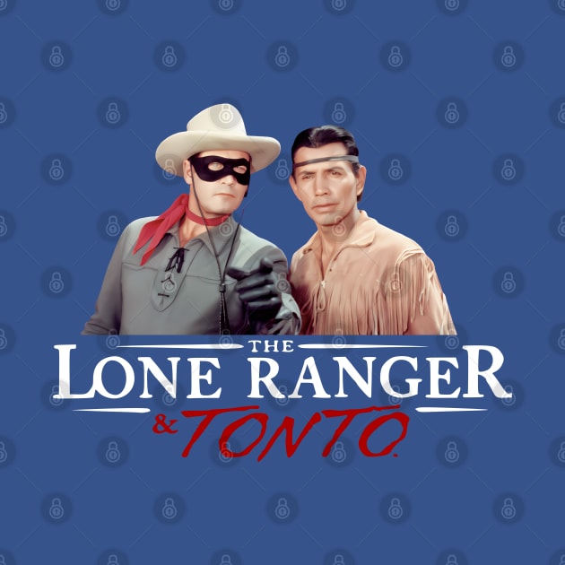 The Lone Ranger & Tonto -  Clayton Moore, Jay Silverheels - Tv Western by wildzerouk