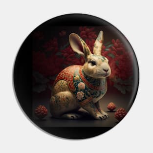 Chinese New Year - Year of the Rabbit v6 (no text) Pin