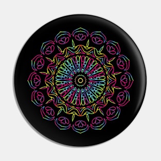 Mandala Rainbow 02601 Pin