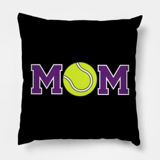 Tennis Mom Purple Pillow