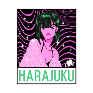 Harajuku Anime Girl T-Shirt