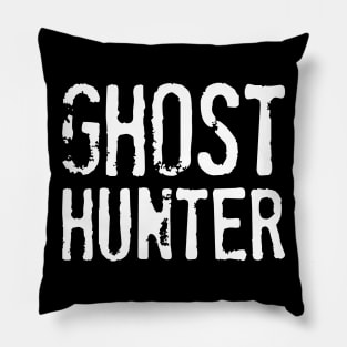 Ghost Hunter - Paranormal Investigator Spirit Hunting Retro Halloween Gift Idea Pillow