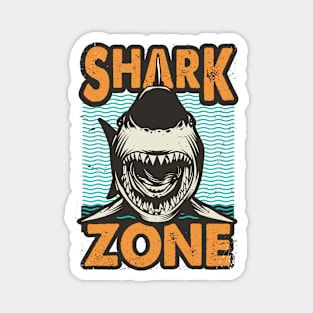 Shark zone Magnet