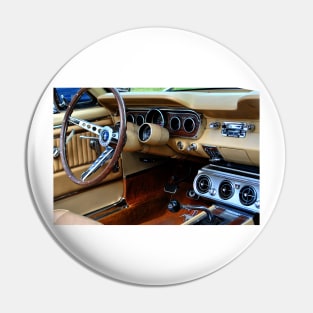 Ford Mustang Sports Car Interior Pin