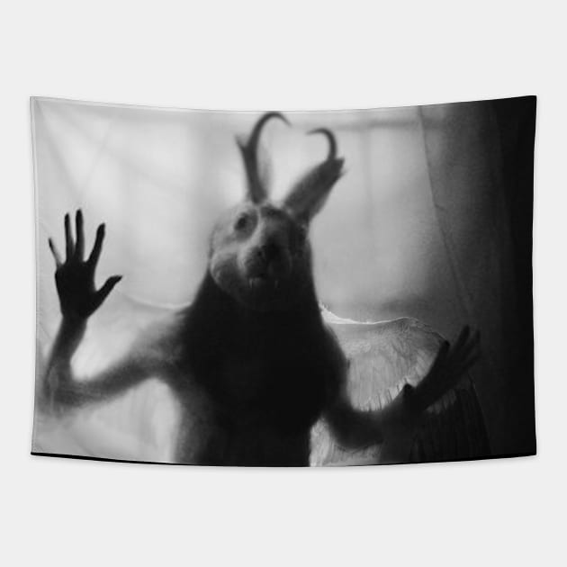 SPOOKY WOLPERTINGER! Tapestry by SquishyTees Galore!