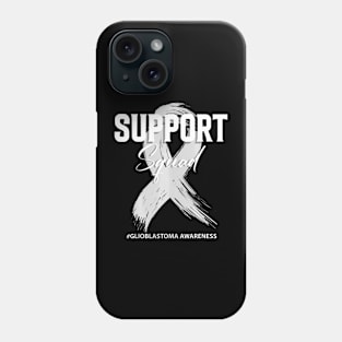 Glioblastoma Support Squad Glioblastoma Awareness Phone Case