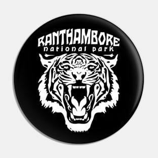 Roaring Tiger | Ranthambore Pin