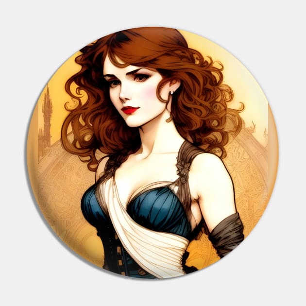 Beautiful sexy redhead lady Pin by animegirlnft