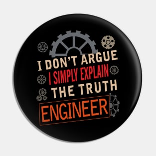 Engineer t-Shirt Pin