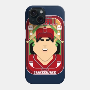 Baseball Red Blue White - Deuce Crackerjack - Amy version Phone Case