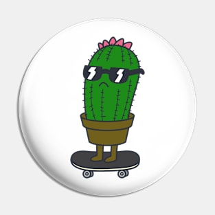 Cactus Skate Pin