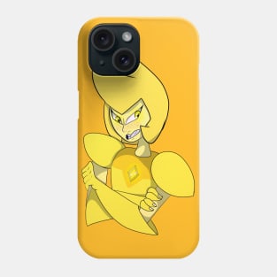 Yellow Diamond Phone Case