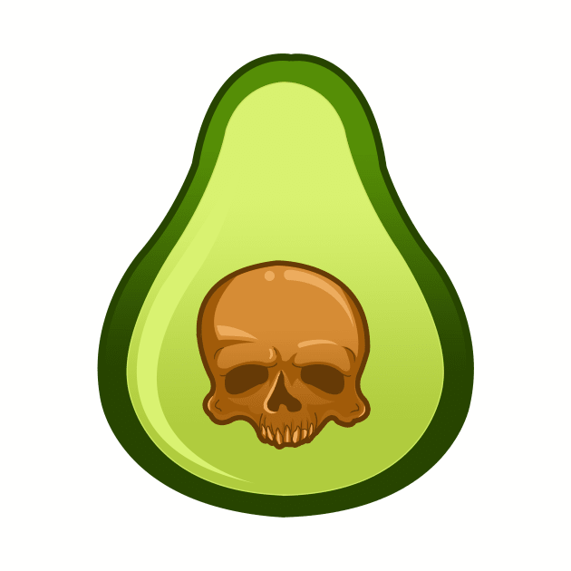 Skullvocado by Dracuria