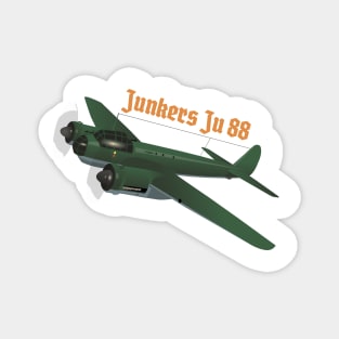 Junkers Ju 88 German WW2 Airplane Magnet