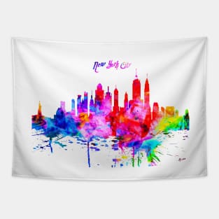 New York Skyline Tapestry