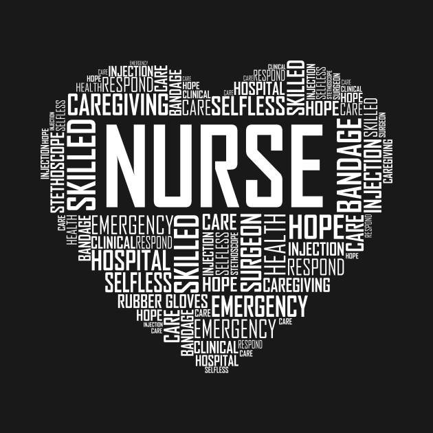 Love Nurse Heart by LetsBeginDesigns