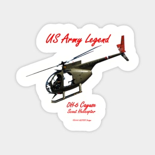 OH-6 Cayuse Design Magnet