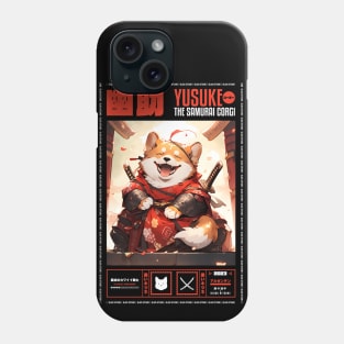 YUSUKE THE SAMURAI CORGI | OTAKU KAWAII DESIGN Phone Case