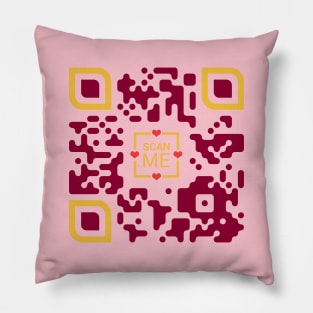 QR-code love Pillow