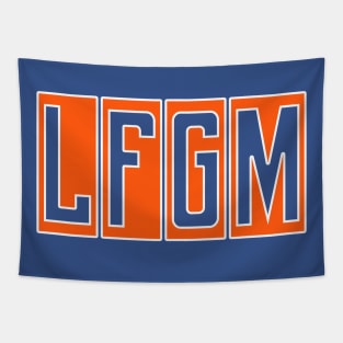 LFGM New York Baseball Block Design Tapestry