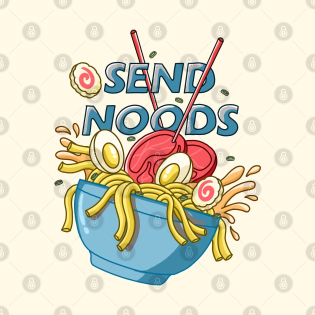 Send Noods Ramen Noodles by Kimprut