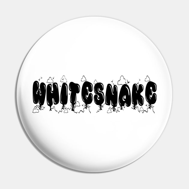 Balloon Clouds - Whitesnake Pin by kelly.craft