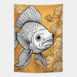 Remarkable Fish Tapestry