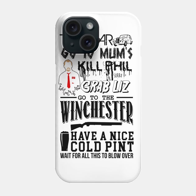 This Is How We Get to the Winchester Phone Case by SolarFlare