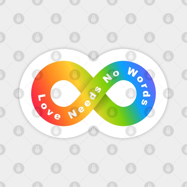 Autism Infinity Symbol Magnet by yphien