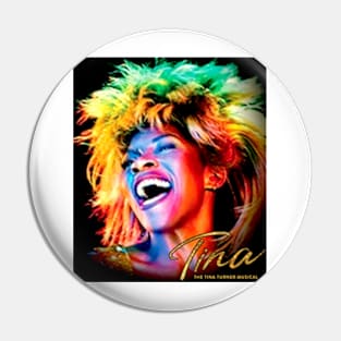 Tina Turner // The Queen of Rock RIP 1939 -2023 Pin