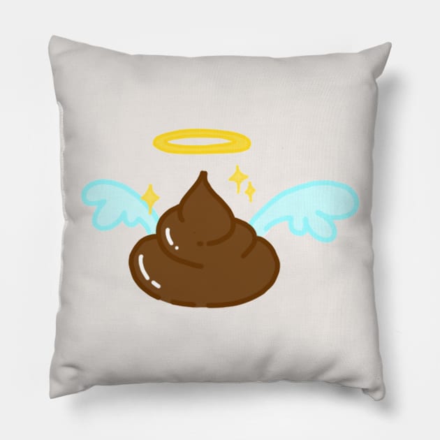 Holy Shit Clipart Pillow by dianalin98