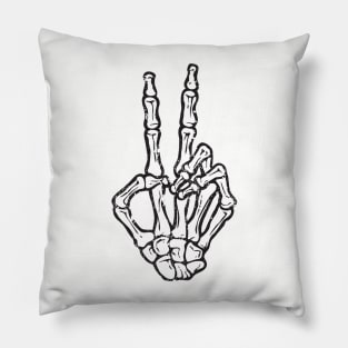 Peace Skull Pillow