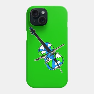 Earth Day Cello Cellist Musician Phone Case