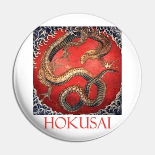 Dragon by Katsushika Hokusai Pin