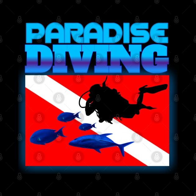 Scuba diving t-shirt designs by Coreoceanart