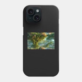 Seamless Jungle Plants Texture Patterns XIII Phone Case