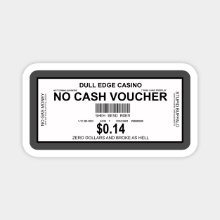 Dull Edge Casino Magnet