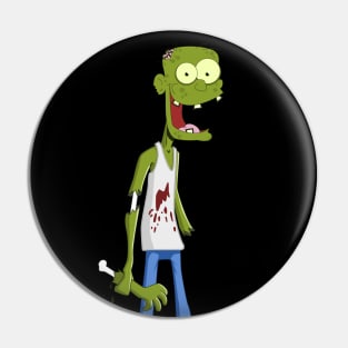 Happy Zombie Pin