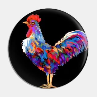 Rooster Pin