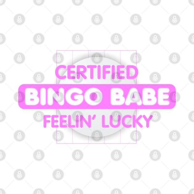 Bingo Babe by Dale Preston Design