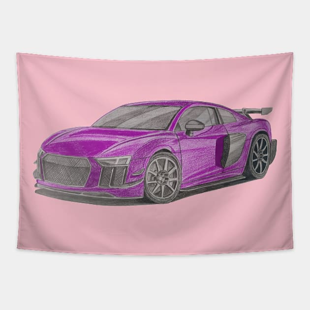 Car Tapestry by An.D.L.