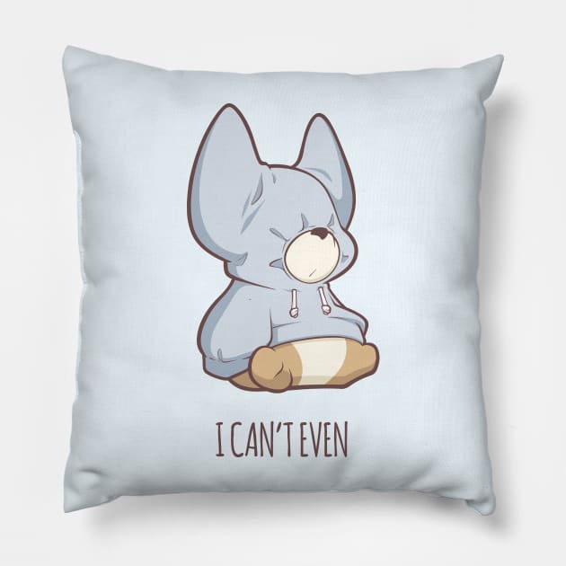 Nope (Tori Edition) Pillow by Bobblejot